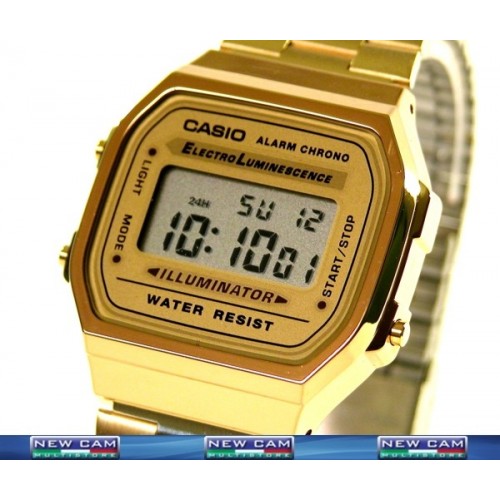 OROLOGIO CASIO VINTAGE A168WG-9WG ORO GOLD TRASPORTO INCLUSO